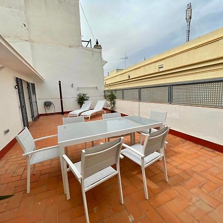 Ti2 Duplex Con Terraza Privada, 120 Metros De La Catedral Apartman Sevilla Kültér fotó