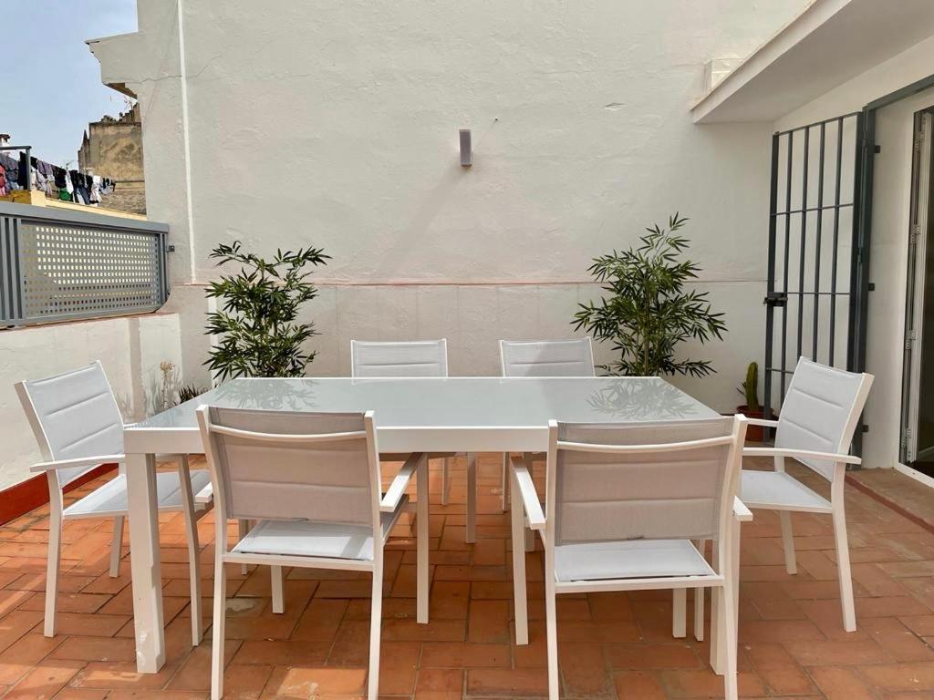 Ti2 Duplex Con Terraza Privada, 120 Metros De La Catedral Apartman Sevilla Kültér fotó